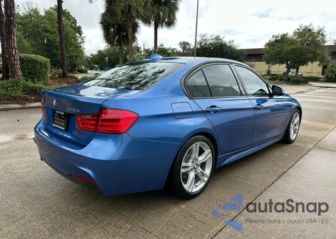 2014 BMW 328 D из США, поврежденный, VIN WBA3D3C59EK154256